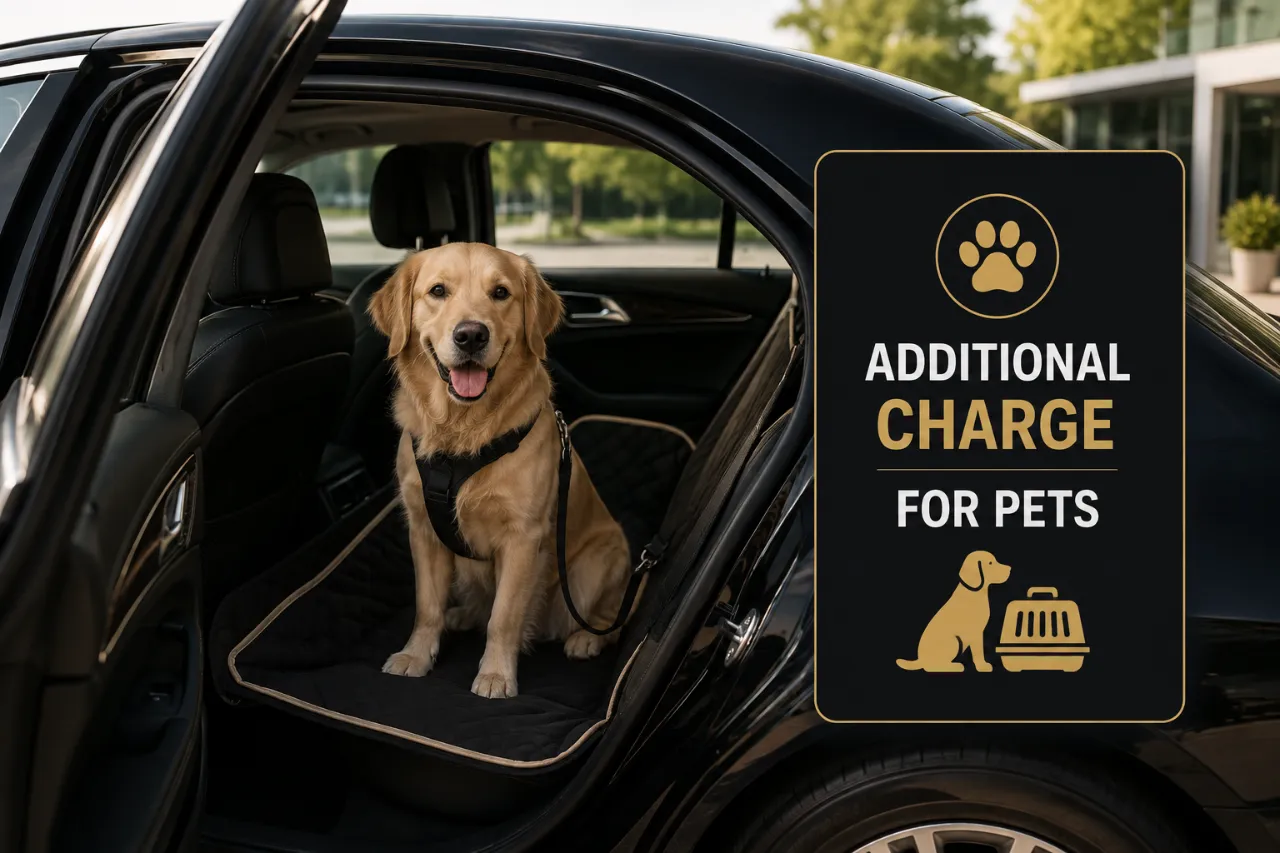 Additional charge for pets consideration for Toronto airport transportation