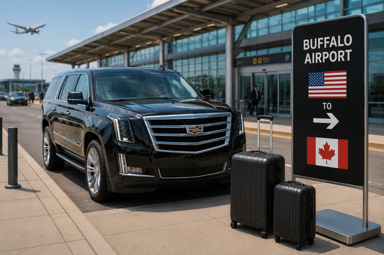 Buffalo Airport to Canada mandatory charges for a car service from Buffalo to Toronto